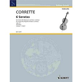 Schott Les Délices de la Solitude, Op. 20 (Six Sonatas - Volume 1) Schott Series