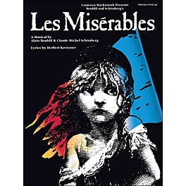 Hal Leonard Les Miserables arranged for piano, vocal, and guitar (P/V/G)