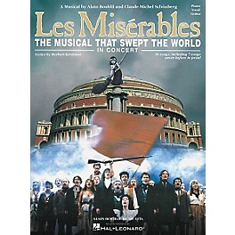Hal Leonard Les Miserables in Concert Vocal Selections Book