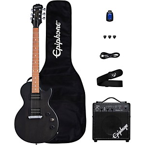 Epiphone Les Paul Special-I Electric Guitar Player Pack Worn Ebony 
