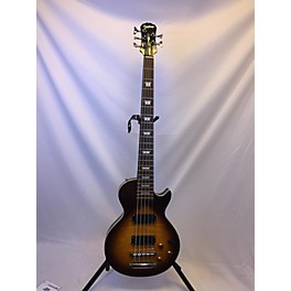 Used Epiphone Les Paul Standard 5 String Bass Electric Bass Guitar