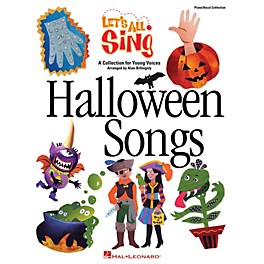 Hal Leonard Let's All Sing Halloween Songs (A Collection for Young Voices) PIANO VOCAL COLLECTION by Alan Billingsley