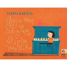 PWM Let's Play a Piano Duet Op. 37 Vol. 1 PWM Series Softcover Composed by Janina Garscia
