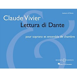 Boosey and Hawkes Lettura Di Dante Boosey & Hawkes Miscellaneous Series  by Claude Vivier