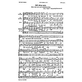 Novello Lift Thine Eyes SSA Composed by Felix Mendelssohn