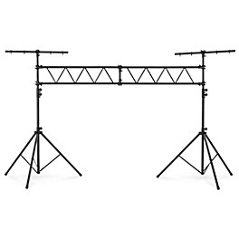Open Box Musician's Gear Lighting Stand with Truss Level 1 Black