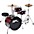 Sound Percussion Labs Lil' Kicker 3-Piece Junior Drum Set Dark Red