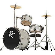Lil' Kicker 3-Piece Junior Drum Set Metallic Silver