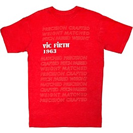 Vic Firth Limited Edition 1963 RED GRAPHIC T-Shirt
