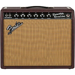 Blemished Fender Limited-Edition '65 Princeton Reverb 12W 1x12 Jensen P12Q Tube Guitar Combo Amp Bordeaux Reserve