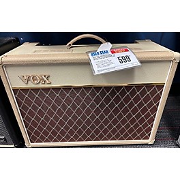 Used VOX Limited-Edition AC15 15W 1x12 Creamback Tan On Tan Tube Guitar Combo Amp