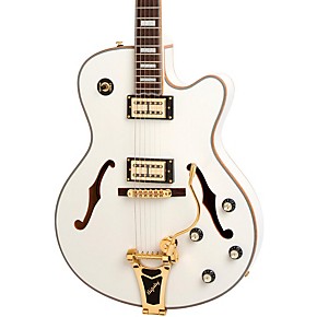 epiphone hollow body white