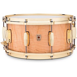 Ludwig Limited-Edition Maple Exotic Snare Drum With Steinway Crown Jewel Veneer & Brass Hardware