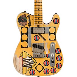 Fender Custom Shop Limited-Edition Terry Kath Telecaster Electric Guitar Masterbuilt By Dennis Galuszka Aged Vintage White