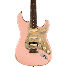 Fender Custom Shop Limited-Edition Tyler Bryant "Pinky" Stratocaster Relic Electric Guitar Aged Shell Pink