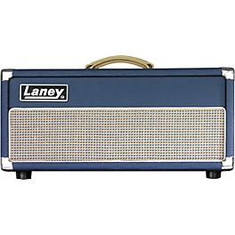 Open Box Laney Lionheart L20H 20W Tube Guitar Amp Head Level 1 Blue Tolex