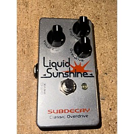 Used Subdecay Liquid Sunshine Effect Pedal