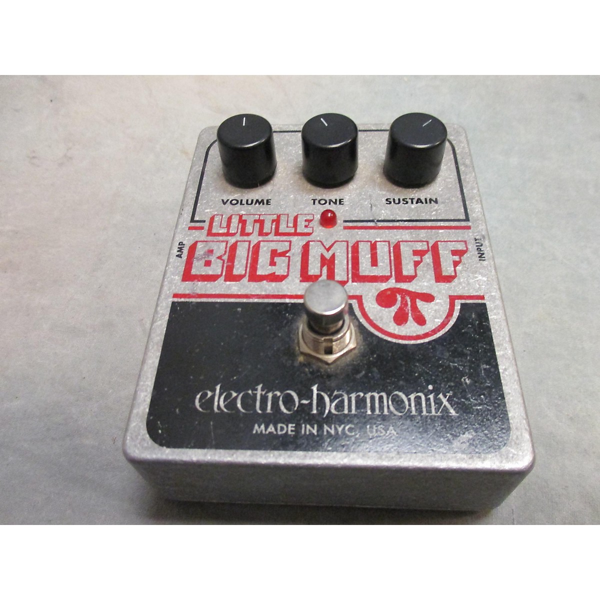 Used ElectroHarmonix Little Big Muff Distortion Effect Pedal Guitar