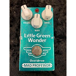 Used Mad Professor Little Green Wonder Overdrive Effect Pedal