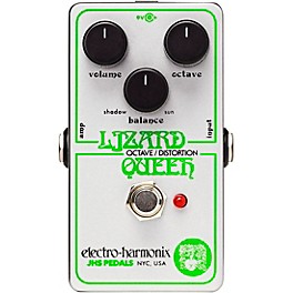 Open Box Electro-Harmonix Lizard Queen Octave Fuzz Effects Pedal Level 1 White