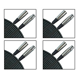 Musician's Gear Lo-Z XLR Microphone Cable 4-Pack