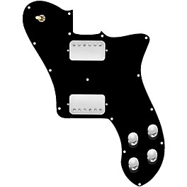 Open Box 920d Custom Loaded Pickguard for '72 Deluxe Telecaster with Nickel Smoothies Humbuckers Level 1 Black