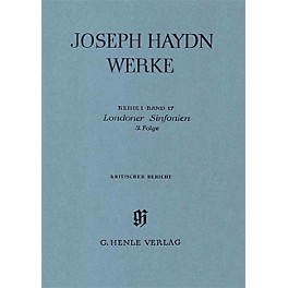 G. Henle Verlag London Sinfonias, 3rd sequence Henle Edition Series Hardcover