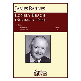 Southern Lonely Beach (Normandy 1944) Concert Band Level 5 Composed by James Barnes