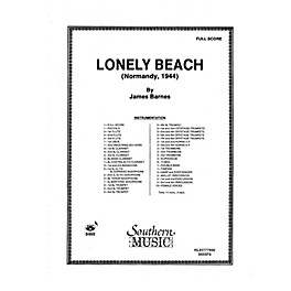Southern Lonely Beach (Normandy 1944) (Oversized Full Score) Concert Band Level 5 Composed by James Barnes