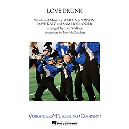 Arrangers Love Drunk Marching Band Level 3 by Boys Like Girls Arranged by Tom Wallace