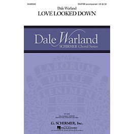 G. Schirmer Love Looked Down (Dale Warland Choral Series) Parts Composed by Dale Warland