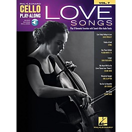 Hal Leonard Love Songs Cello Play-Along Volume 7 Book/Audio Online