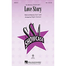 Hal Leonard Love Story ShowTrax CD by Taylor Swift Arranged by Roger Emerson