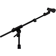 Low Profile Microphone Stand With Telescopic Boom Arm