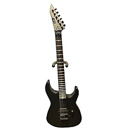 Used ESP Ltd M Black Metal Solid Body Electric Guitar