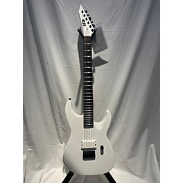 Used ESP Ltd M-ht Arctic Metal Solid Body Electric Guitar