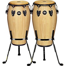 MEINL Luis Conte 2 Piece Conga Set with Free Basket Stands