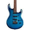 Ernie Ball Music Man Luke 4 SSS Electric Guitar Diesel Blue