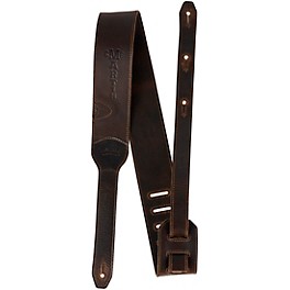 Martin Luxe by Martin Leather Guitar Strap Brown 2.5 in.