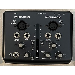 Used M-Audio M TRACK Audio Interface