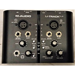 Used M-Audio M-Track Plus Audio Interface