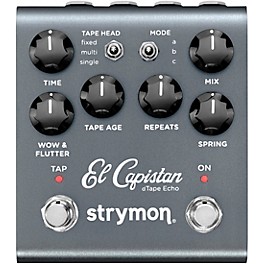 Strymon El Capistan V2 dTape Echo Effects Pedal Grey