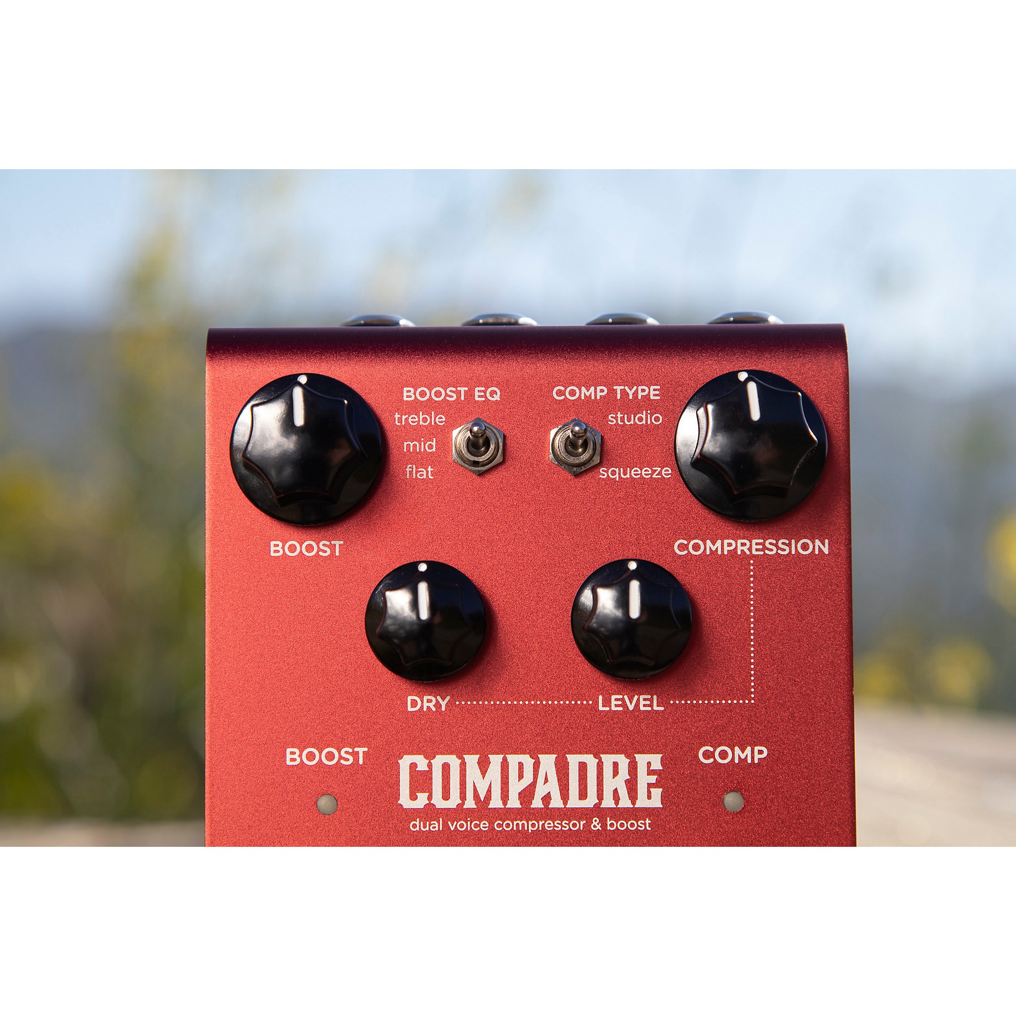 Strymon Compadre Dual Voice Compressor & Boost Effects Pedal