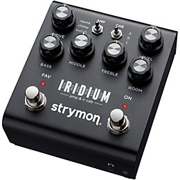 Strymon Iridium Amp and IR Cab Simulator Effects Pedal Black