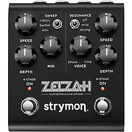 Strymon Zelzah Multidimensional Phaser Modulation Effects Pedal Midnight