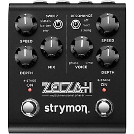 Strymon Zelzah Multidimensional Phaser Modulation... Strymon Zelzah Multidimensional Phaser Modulation Effects Pedal Midnight