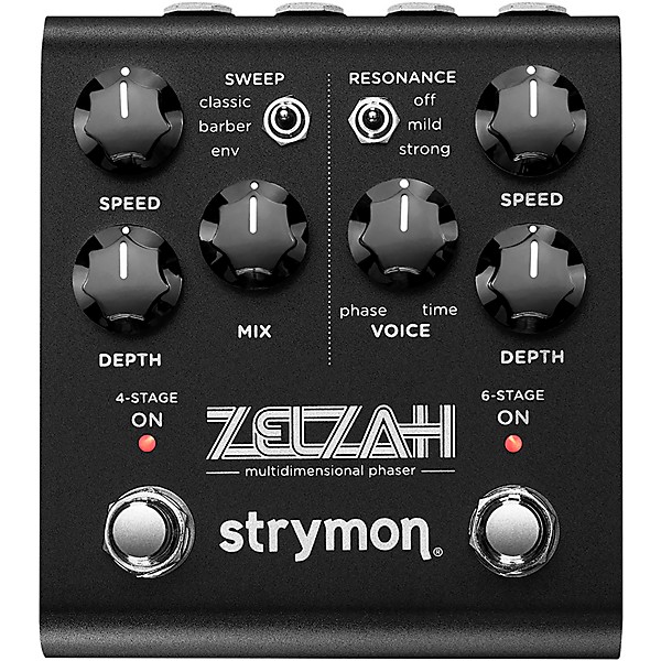 Strymon Zelzah Multidimensional Phaser Modulation Effects Pedal Midnight
