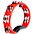 MEINL Headliner Series Molded ABS Tambourine, Dual Row Red MEINL Headliner Series Molded ABS Tambourine, Dual Row Red