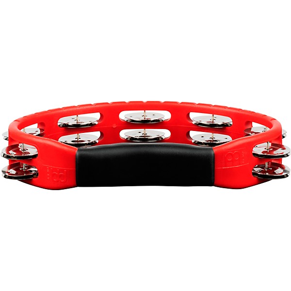 MEINL Headliner Series Molded ABS Tambourine, Dual Row Red