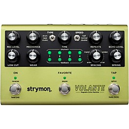 Strymon Volante Magnetic Echo Machine Delay Effects Pedal Green